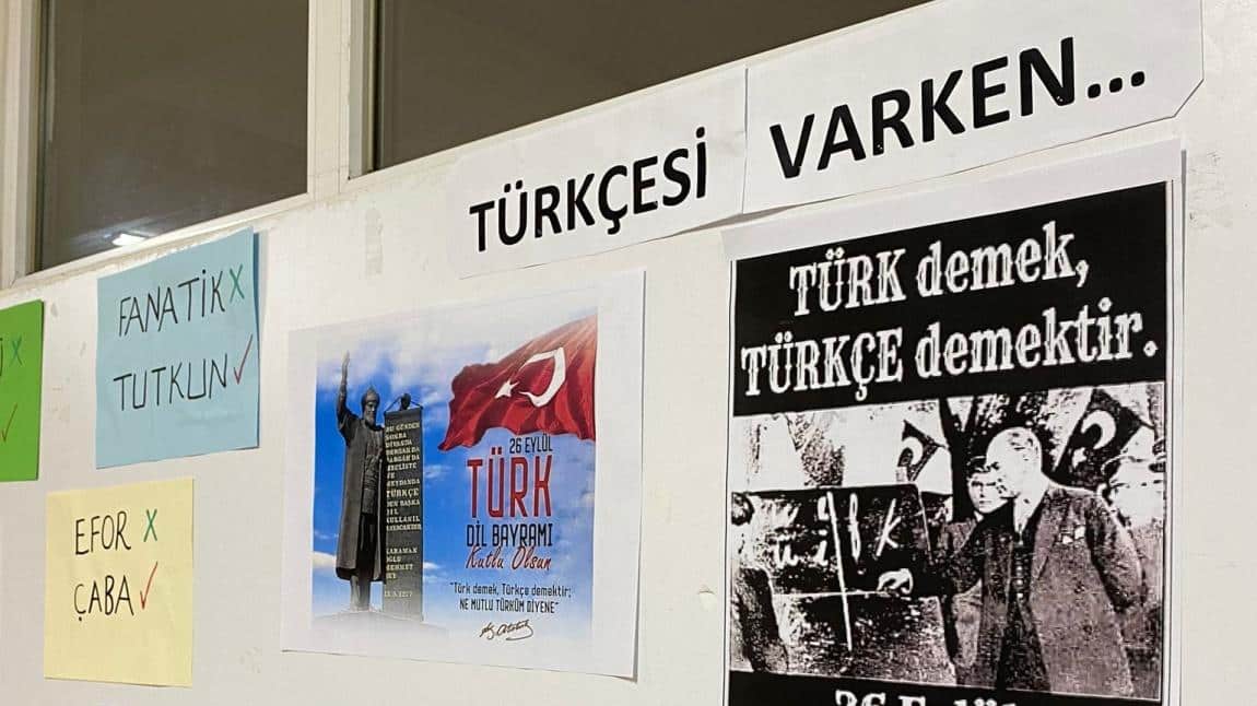 26 Eylül Türk Dil Bayramı Kutlu Olsun